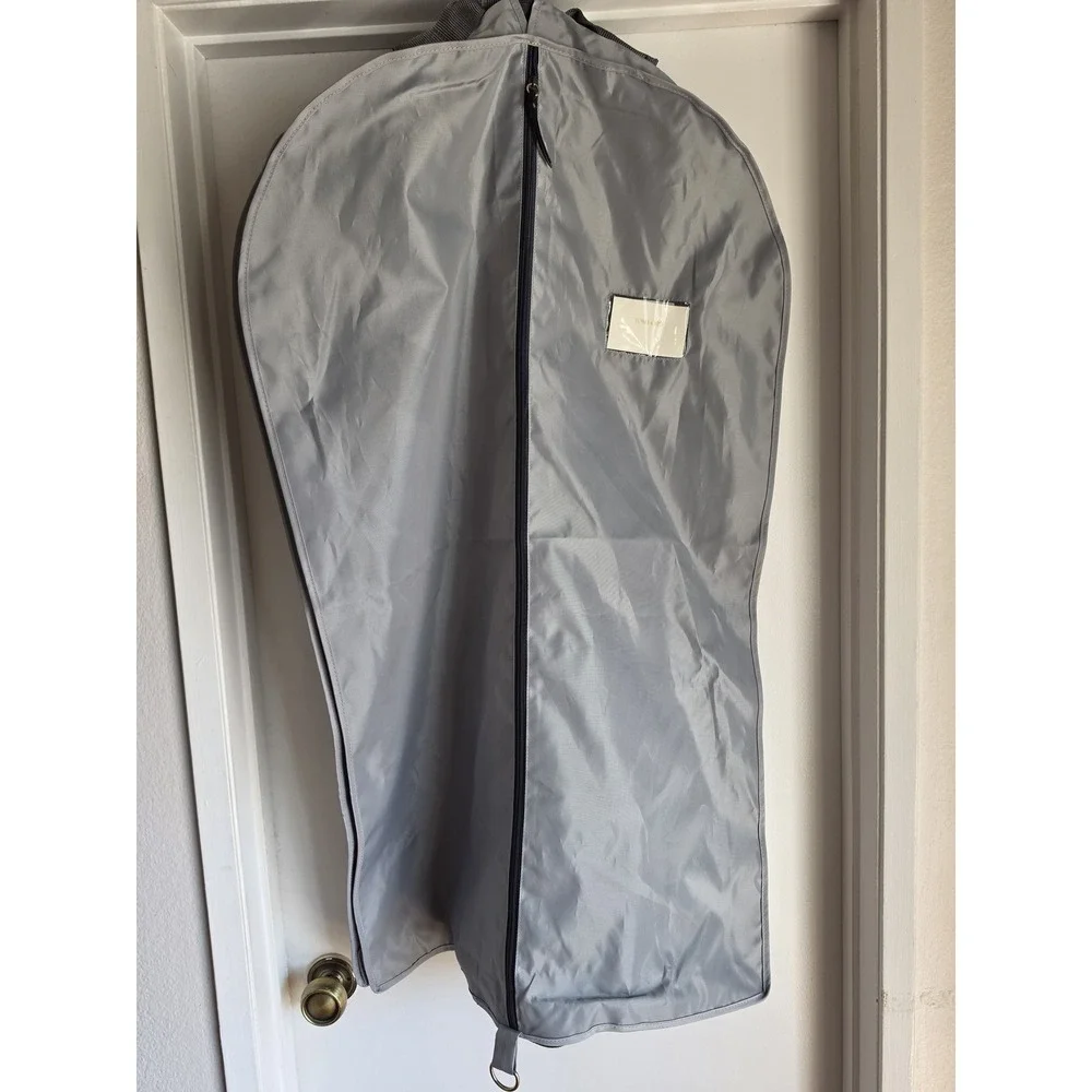 Tom Ford Garment Bag Grey Minimalist Travel Suit Carrier Cover Coat